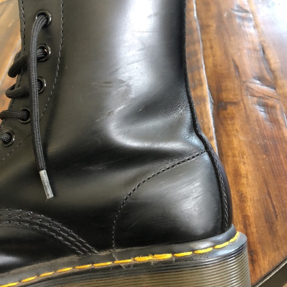 Dr. Martens 460 WOMEN'S SMOOTH LEATHER LACE UP BOOTS size 6 - Picture 3 of 5